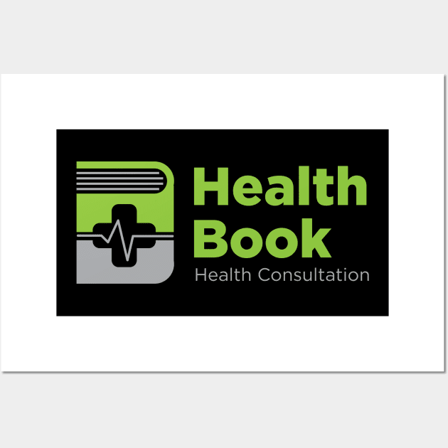 health book consulting  and medical Wall Art by heath19art